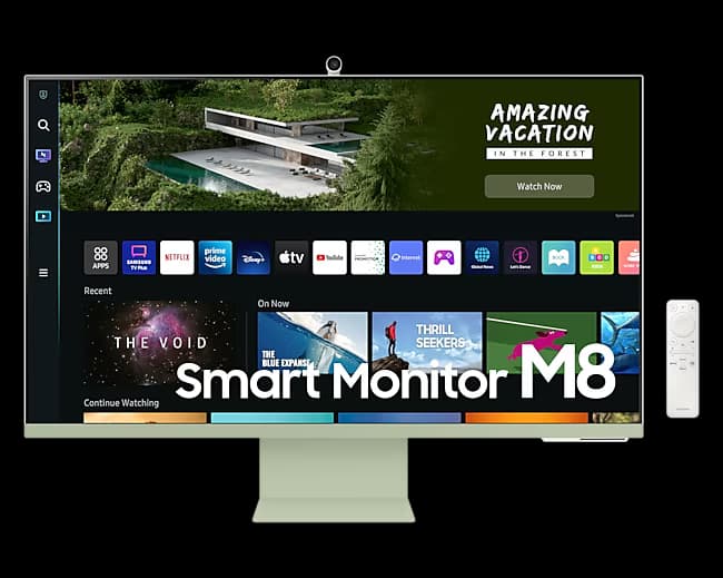 SAMSUNG 三星 M8 32吋 4K HDR淨藍光智慧聯網螢幕