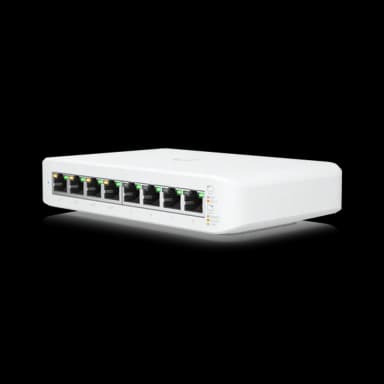 UniFi Switch Lite 8 PoE 交換器 | 8埠 Gigabit PoE供電網管型交換器 | Ubiquiti 網路交換機