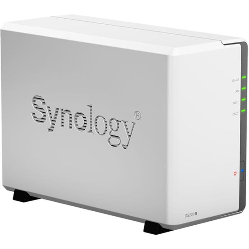 Synology DiskStation DS220j 2-Bay NAS Enclosure 網路儲存伺服器