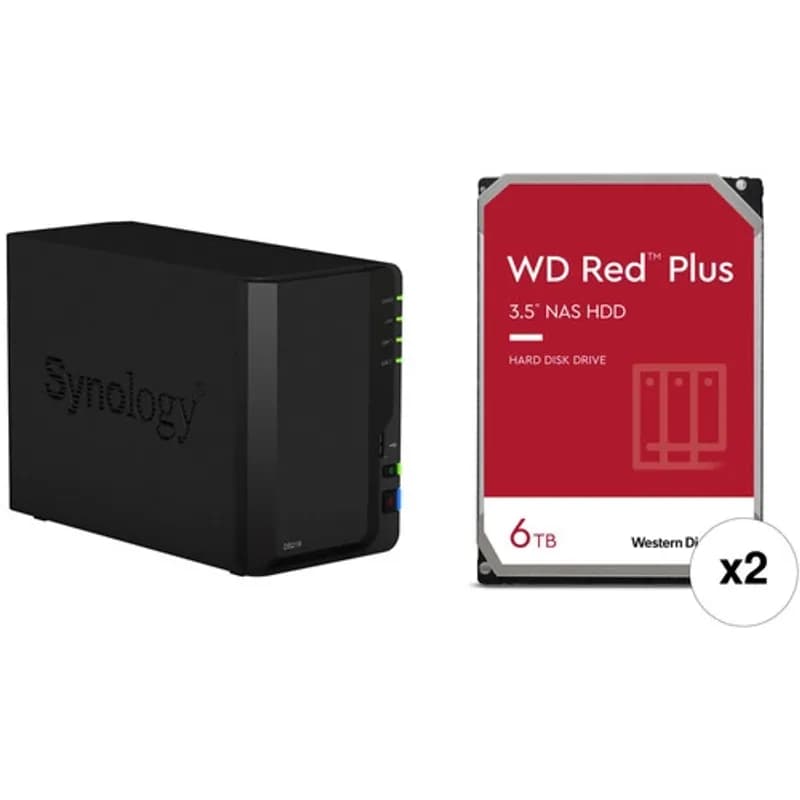 12TB (2 x 6TB) | WD Red
