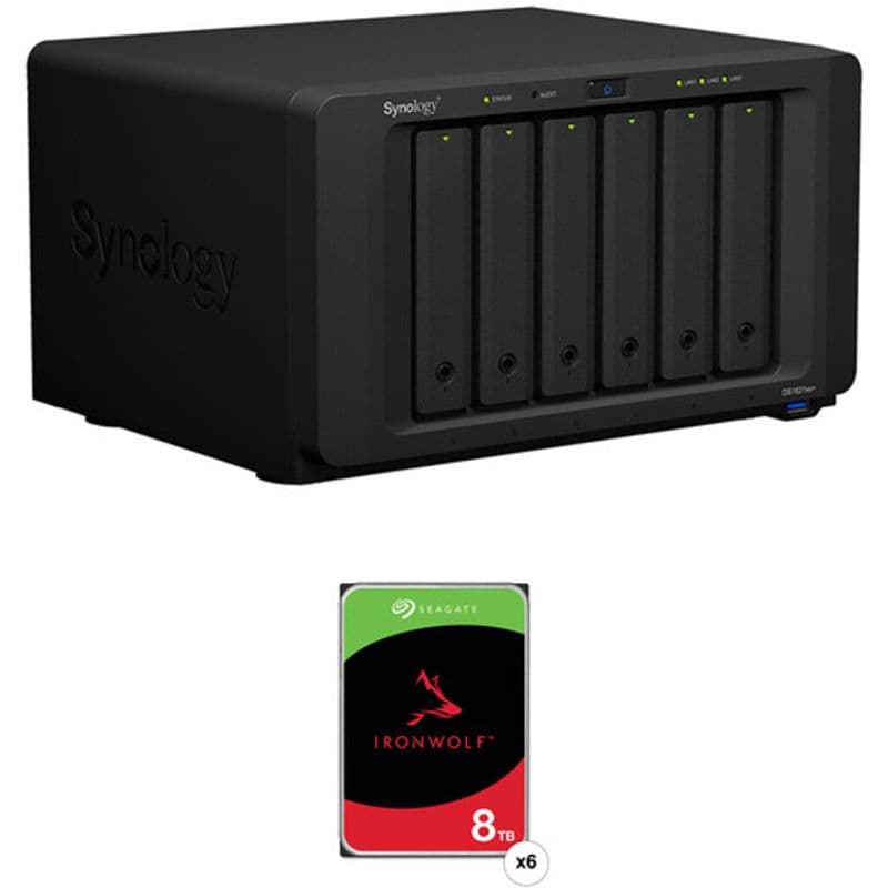 48TB (6 x 8 TB) | Seagate IronWolf