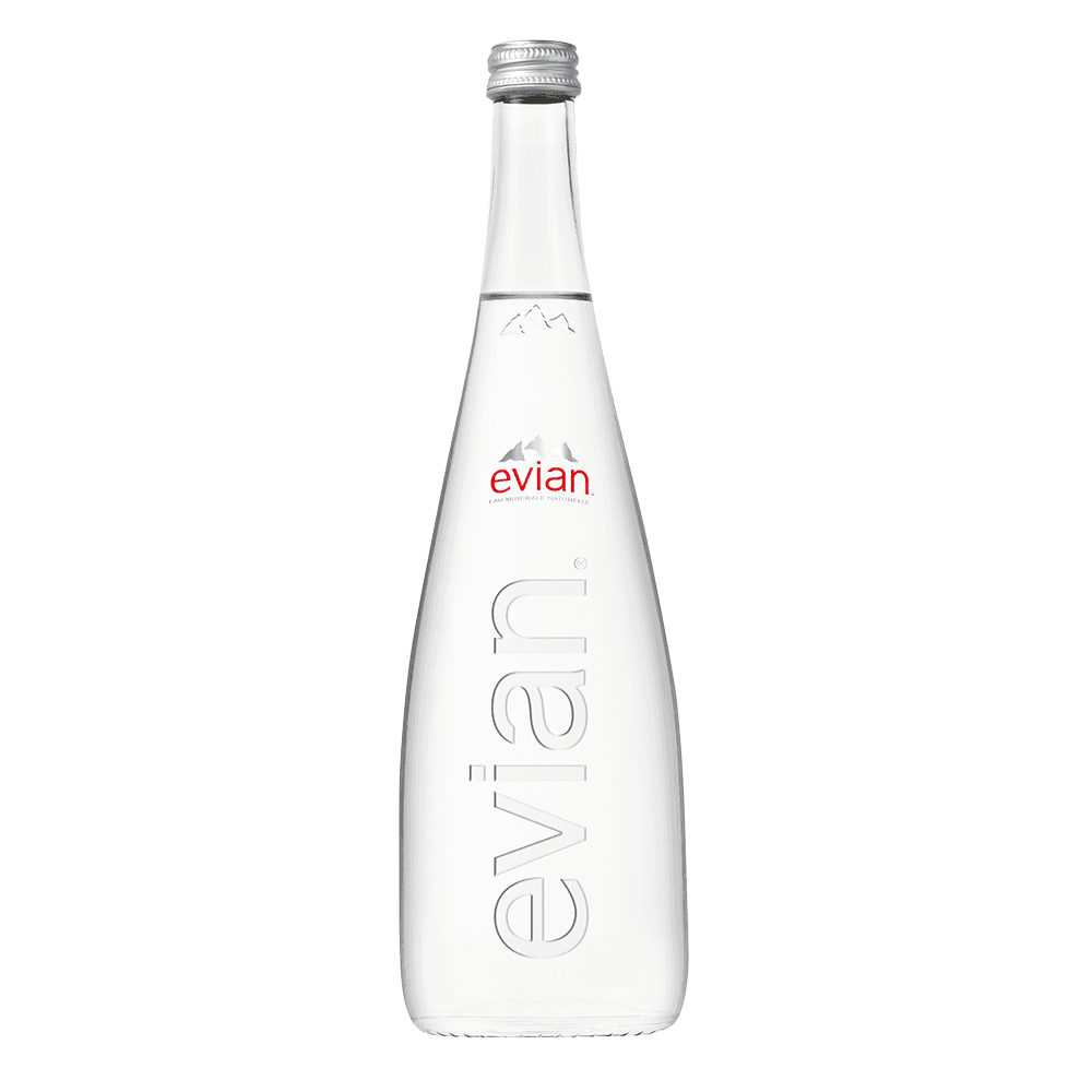 evian 依雲 天然礦泉水 / 玻璃瓶 750ml (12入/箱)