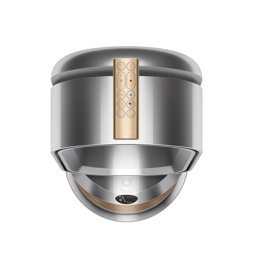 Dyson Purifier Hot+Cool Formaldehyde HP09 三合一甲醛偵測涼暖空氣清淨機 鎳金色