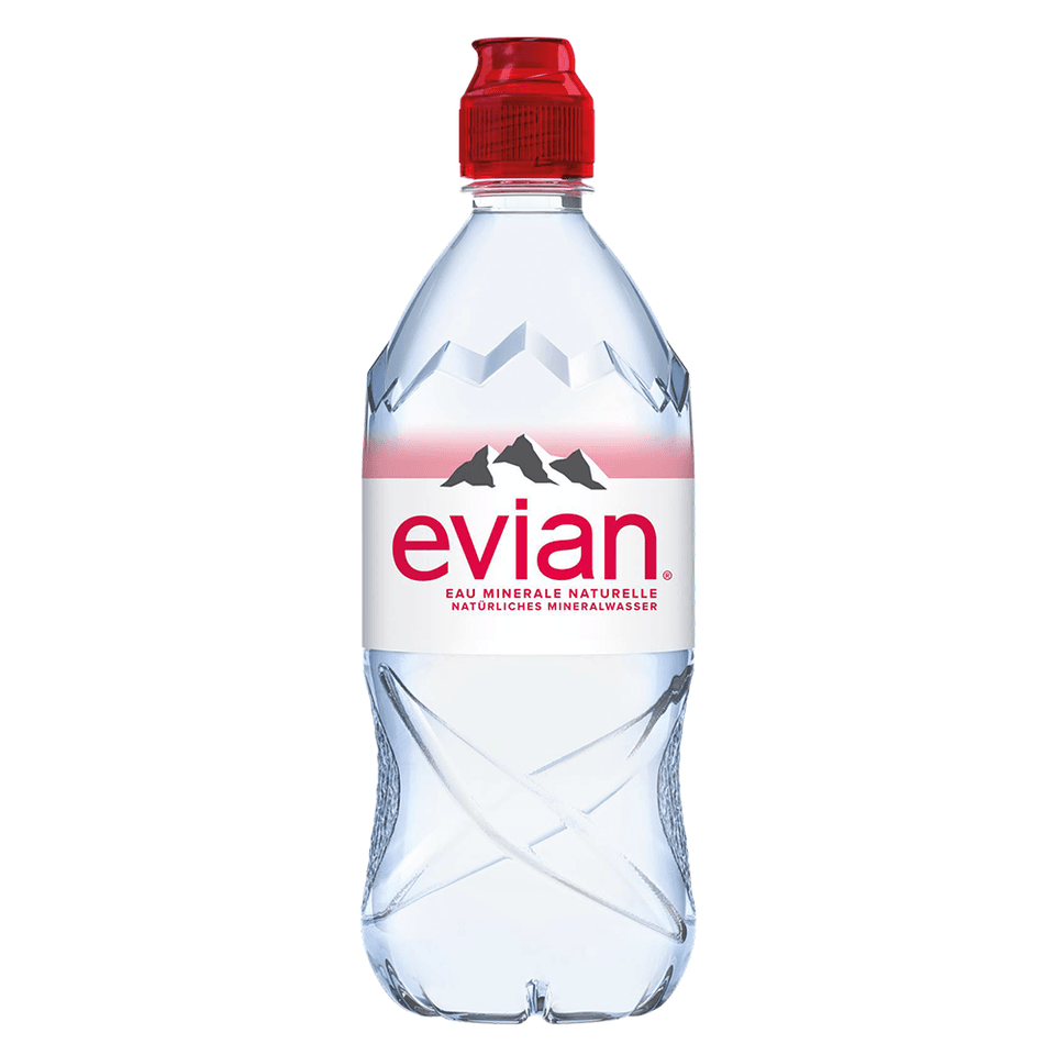 evian 依雲 天然礦泉水-運動瓶 / 寶特瓶 750ml (12入/箱)