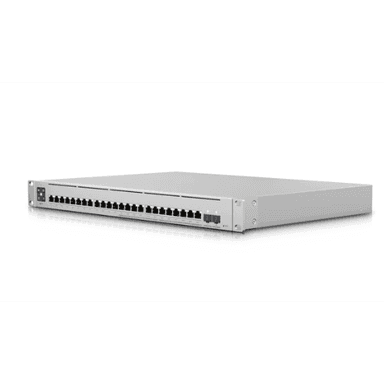UniFi Switch Enterprise 24 PoE 專業級網管交換器｜24埠 PoE+｜10G SFP+上行｜雲端管理