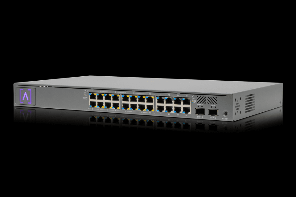 ALTA LABS S24-POE 24埠 Gigabit 智慧型PoE管理交換器 | 高速網路集中管理