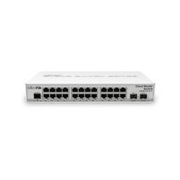 MikroTik CSS326-24G-2S+RM 24埠Gigabit機架型智慧型管理交換器