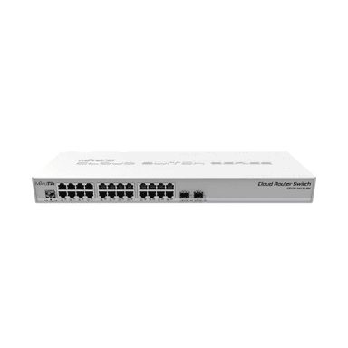 MikroTik CRS326-24G-2S+RM 24埠Gigabit機架型智慧型網管交換器