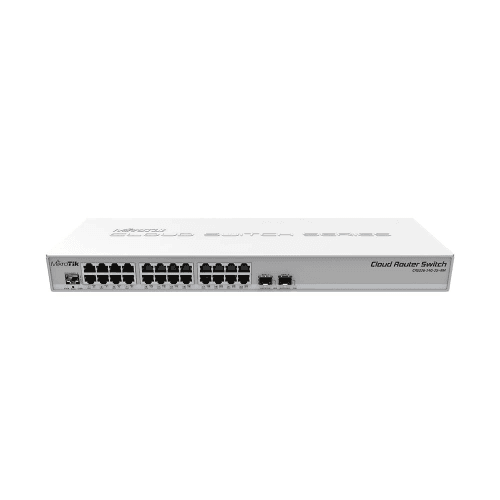 MikroTik CRS326-24G-2S+RM 24埠Gigabit機架型智慧型網管交換器