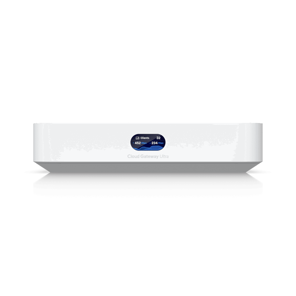 UniFi Cloud Gateway Ultra – 雲端網關旗艦版 高效能安全防火牆 中小企業專用路由器 VPN集中管理