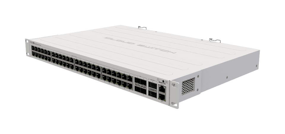 MikroTik CRS354-48G-4S+2Q+RM 48埠機架型高速智慧型交換器