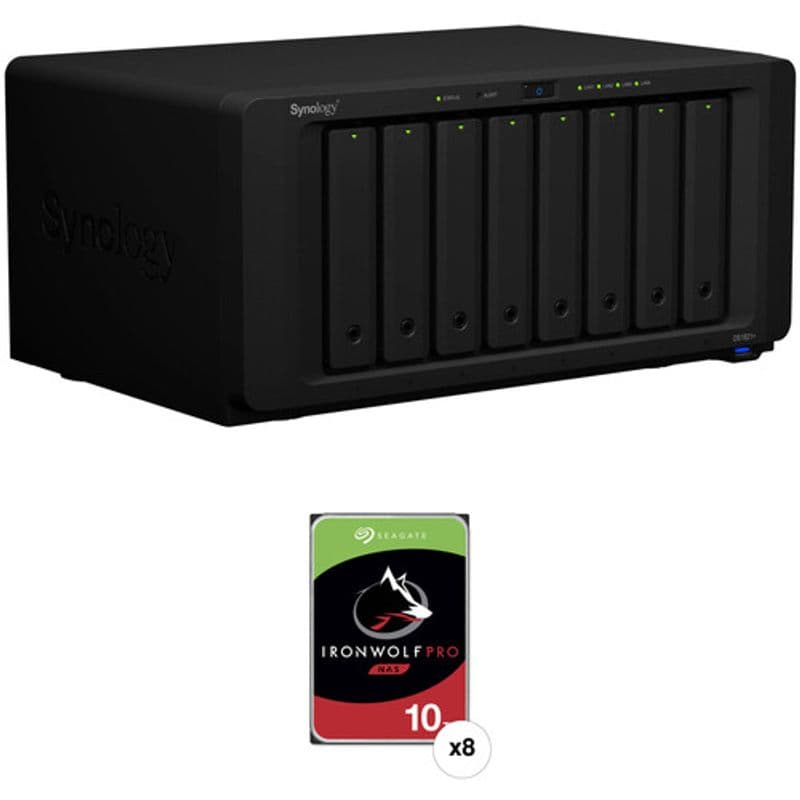 80TB (8 x 10 TB) | IronWolf Pro