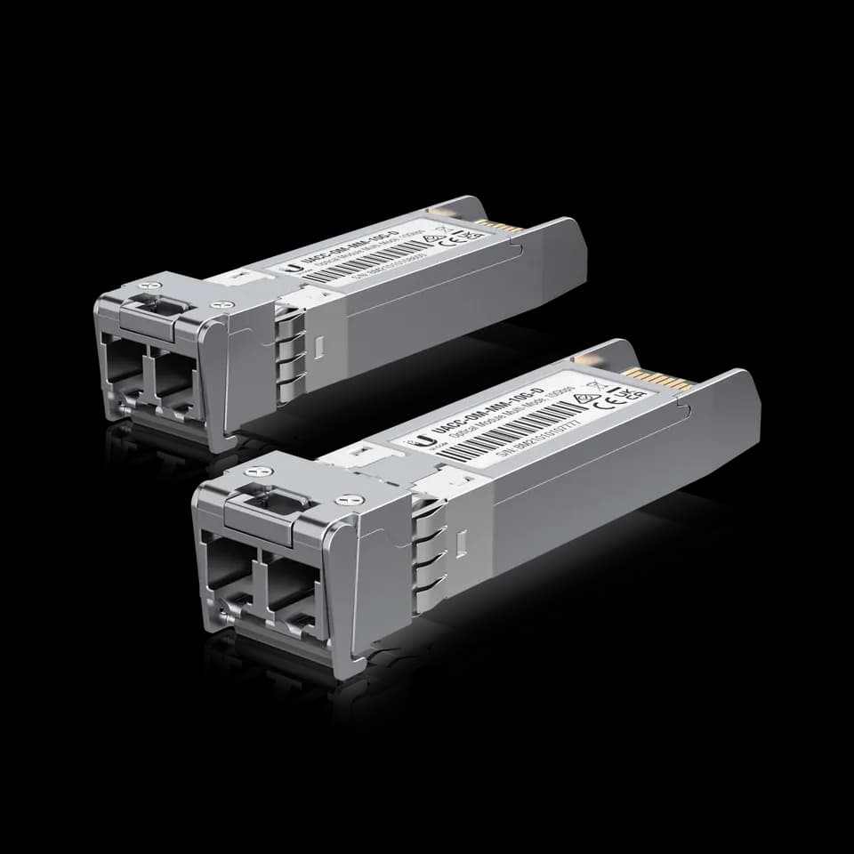 UniFi SFP光纖模組 10 Gbps Multi-Mode Optical Module (2件裝)