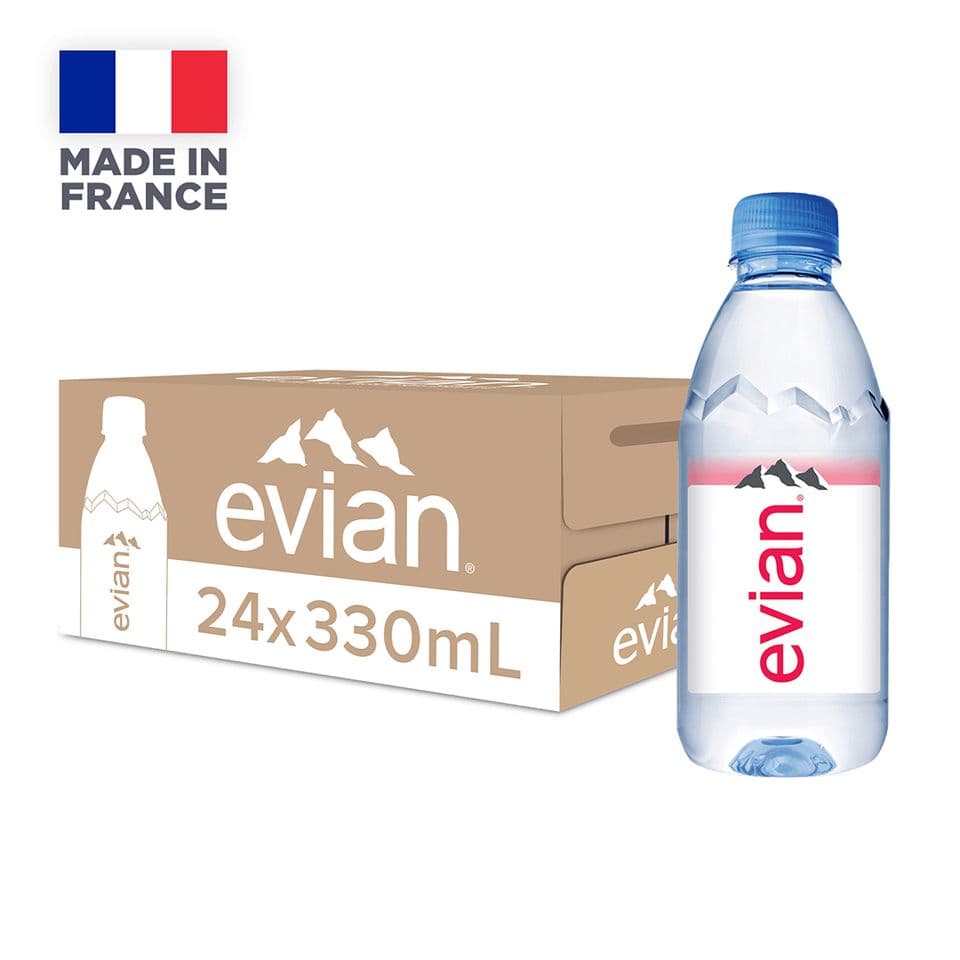 evian 依雲 天然礦泉水 / 寶特瓶 330ml (24入/箱)