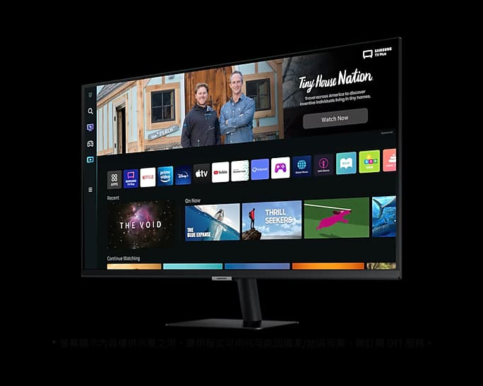 SAMSUNG 三星 M5 27吋 HDR淨藍光智慧聯網螢幕(S27BM500EC)