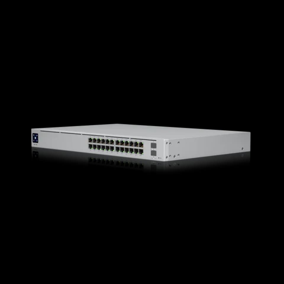 UniFi Switch Pro 24 PoE 交換器 | 24埠 Gigabit PoE+ 網管型交換機 | Ubiquiti 專業企業級交換器