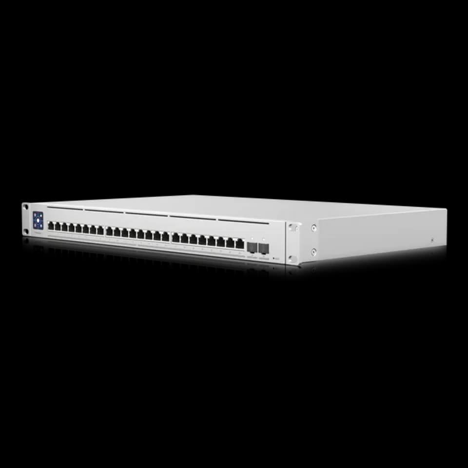 UniFi Switch Enterprise XG 24 高效能 24埠10G乙太網路交換器 | 網管PoE+ 交換機 | Ubiquiti 商用核心交換器