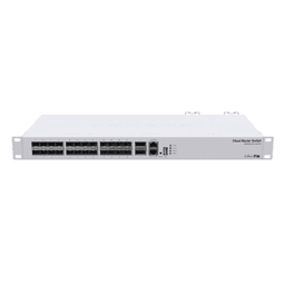 MikroTik CRS326-24S+2Q+RM 24埠10G SFP+ + 2埠40G QSFP+機架型智慧型交換器