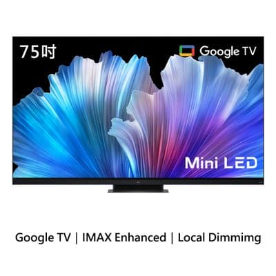TCL 75吋 C935 Mini LED QLED Google TV 量子智能連網液晶顯示器(含簡易安裝)
