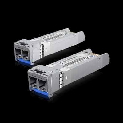UniFi SFP光纖模組 10 Gbps Single-Mode Optical Module (2件裝)