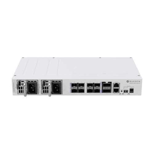 MikroTik CRS510-8XS-2XQ-IN 8埠25G + 2埠100G桌面型高效能智慧交換器