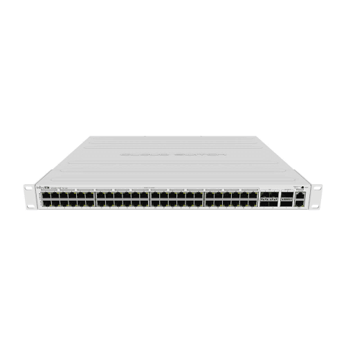 MikroTik CRS354-48P-4S+2Q+RM 48埠PoE+機架型高速智慧網管交換器