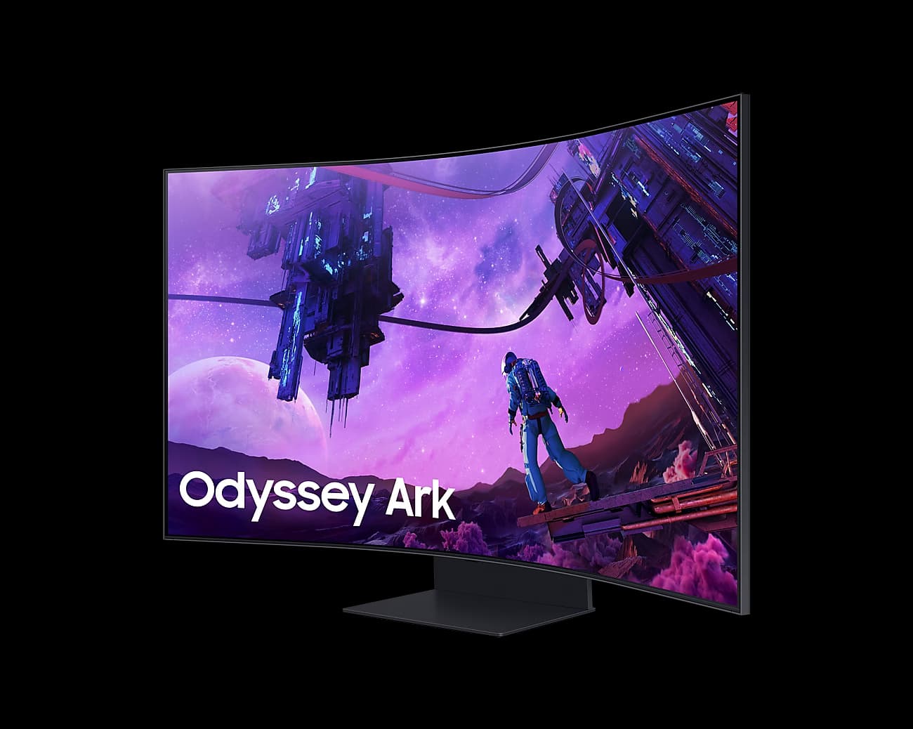 SAMSUNG 三星 Odyssey Ark 55型 1000R電競曲面螢幕(S55BG970NC)