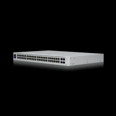UniFi Switch 48 PoE 高效能48埠乙太網路交換器 | 500W供電 | Layer 2管理型交換器 | Ubiquiti企業級網路核心設備