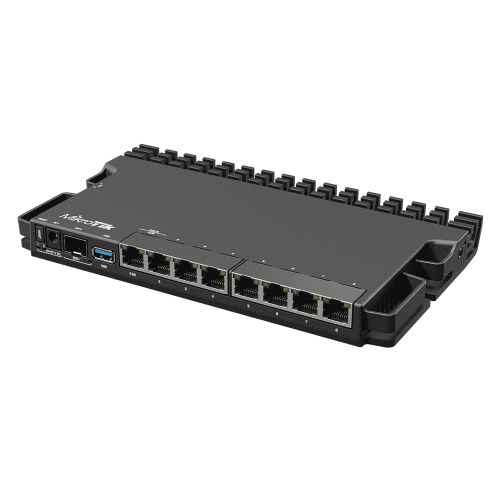MikroTik RB5009UG+S+IN 專業級千兆路由器 | 7埠乙太網路 + 10G SFP+ 高效能交換機