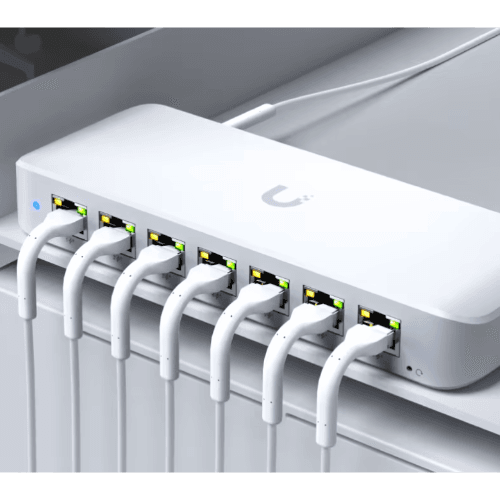 UniFi USW-Ultra-210W 8埠 PoE++ Gigabit 網路交換機 | 雲端集中管理 | 高功率供電 | Ubiquiti