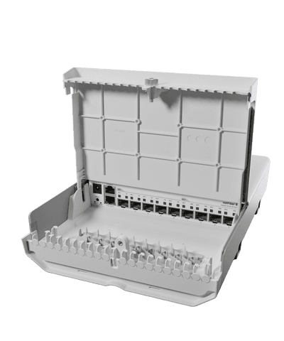 MikroTik CRS310-1G-5S-4S+OUT netFiber 9  9埠光纖戶外智慧型交換器