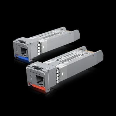 UniFi SFP光纖模組 10 Gbps Bidirectional Single-Mode Optical Module (2件裝)