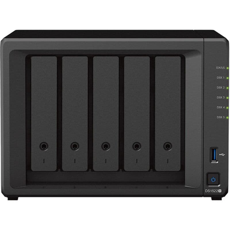 Synology DiskStation DS1522+ 5-Bay NAS Enclosure 網路儲存伺服器