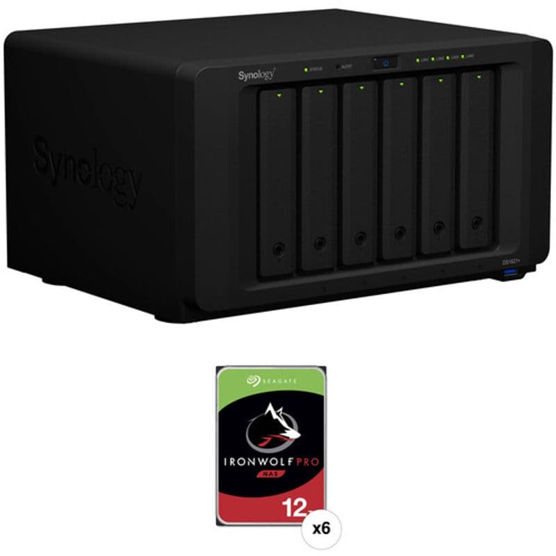 72TB (6 x 12TB) 硬碟 | Seagate IronWolf Pro