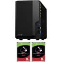 16TB (2 x 8TB) | Seagate IronWolf Pro
